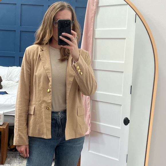 ⭐️Harve Benard beige linen blazer - Picture 11 of 11